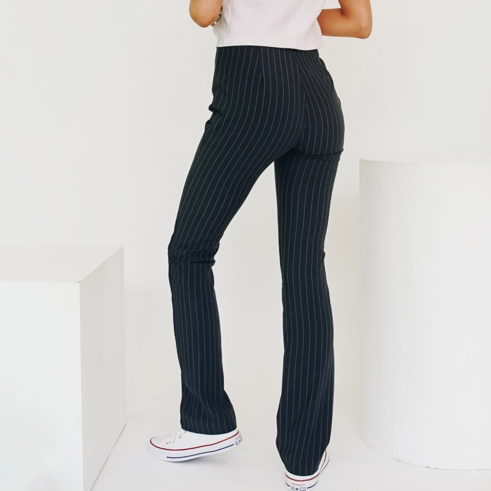 Verge Girl (VRG Girl) pinstripe pants NWT